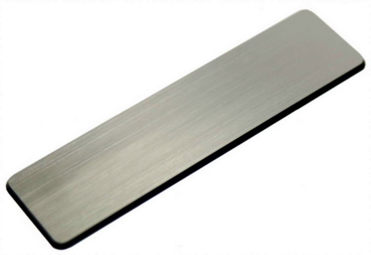 Blank Flat Name Tag with Pin